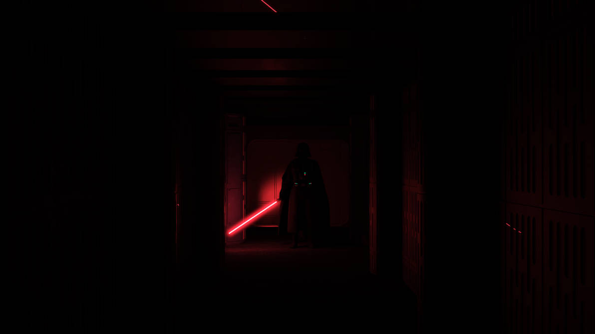 Darth Vader and A Hallway by Stoneee951 on DeviantArt