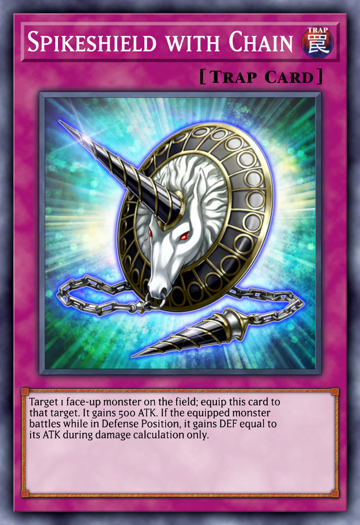 Chain-Attached Spikeshield by SuperShadiw1010 on DeviantArt