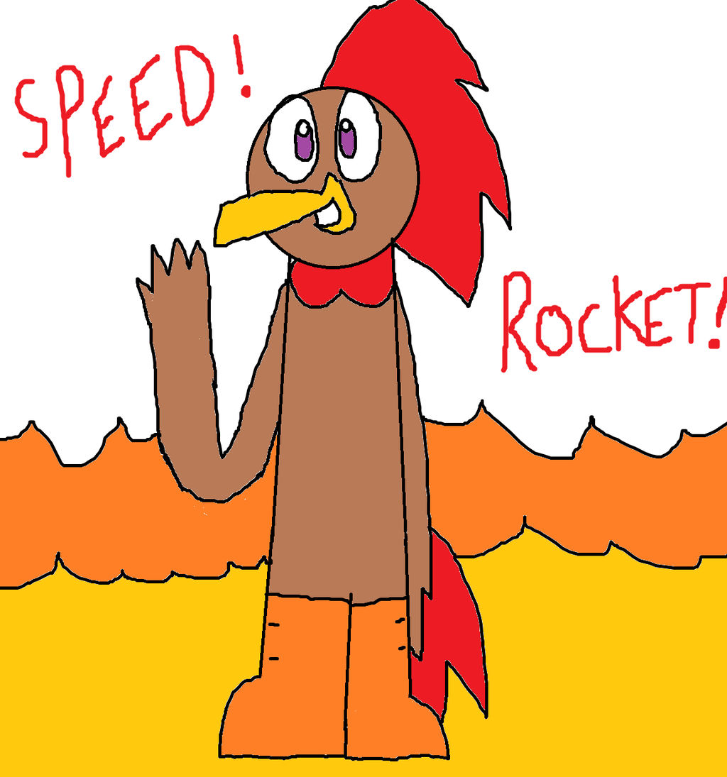 Rocket the Rooster