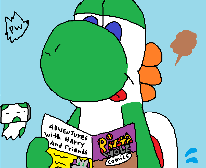 Pizza Delivery Yoshi by CluelessDanny on DeviantArt