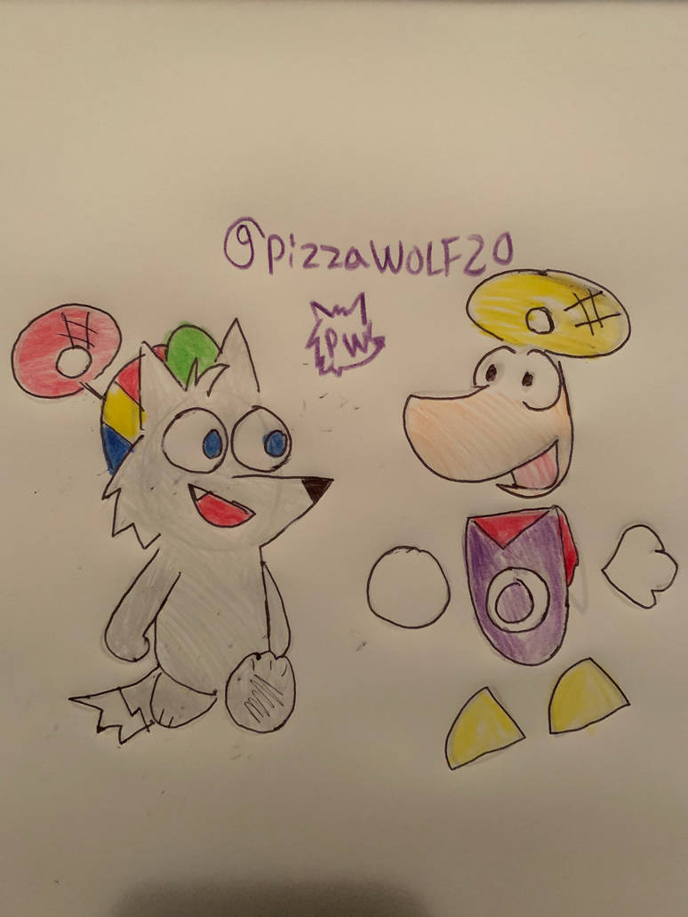 Mikey and Rayman by PizzaWolf20 on DeviantArt