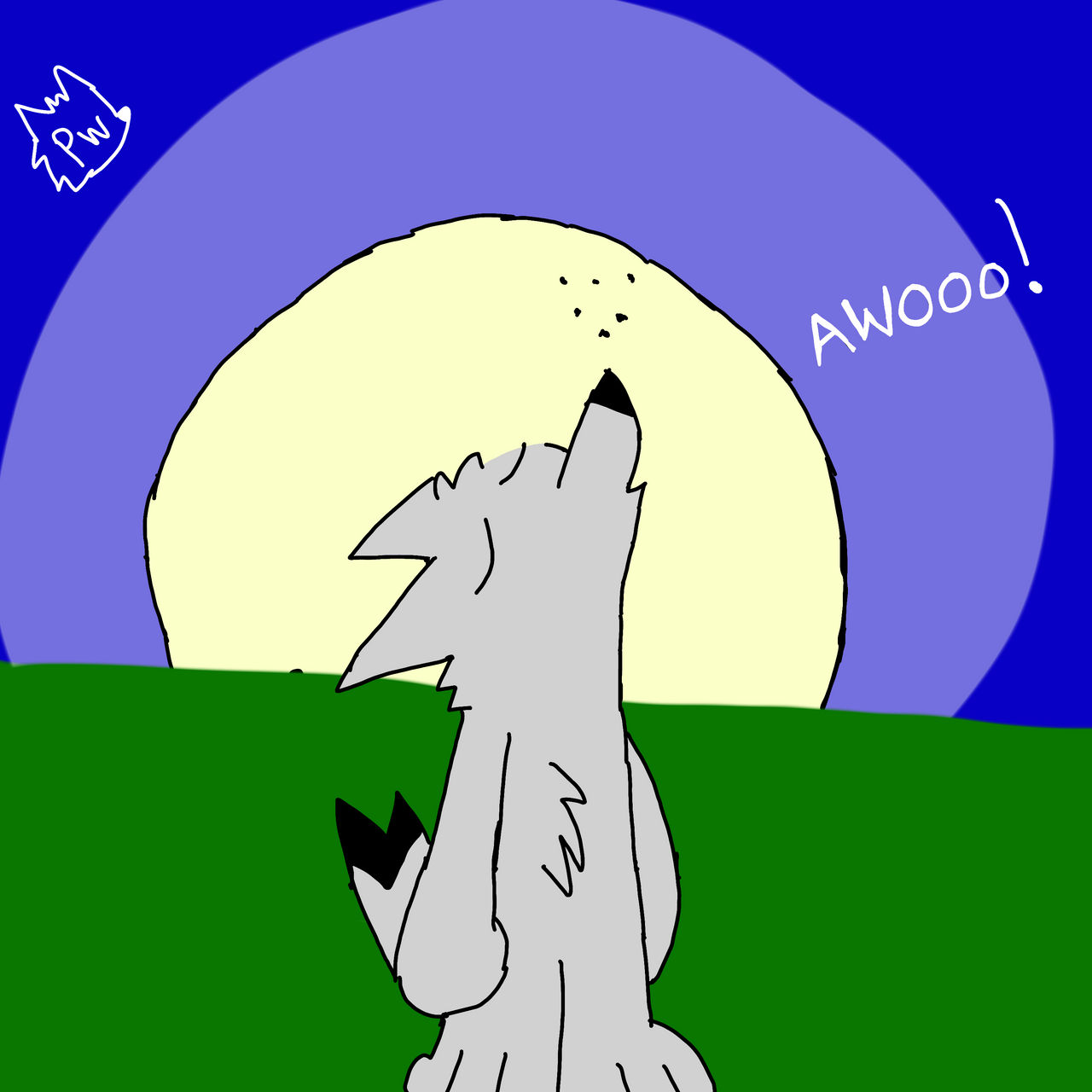 Alpha Awoooo Awooo by PizzaWolf20 on DeviantArt