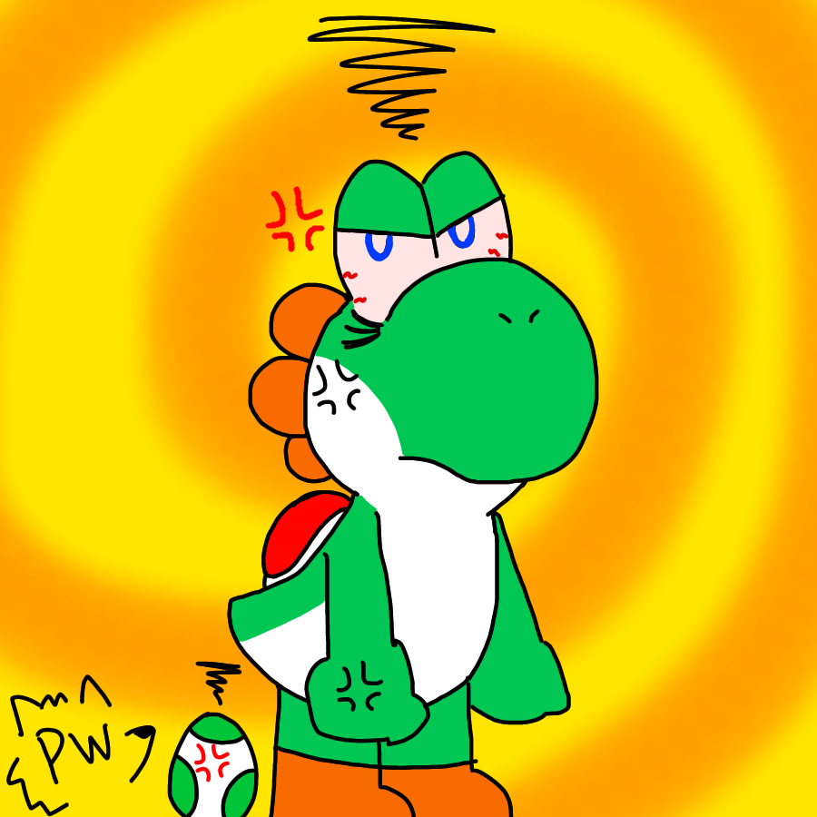 Yoshi s Angry Glare By PizzaWolf20 On DeviantArt yoshi-s-angry-glare-by-pizzawolf20-on-deviantart