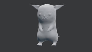 Pikachu Sculpt