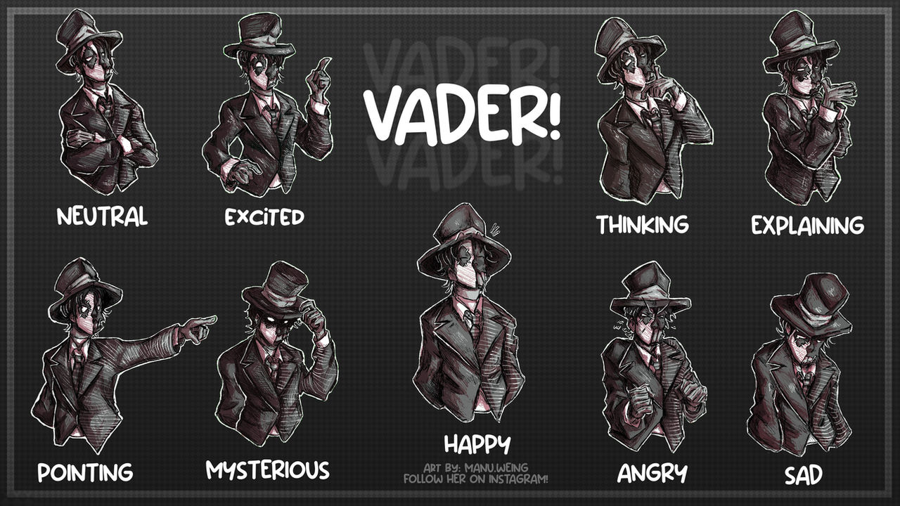 VADER! My Original Character Art! by VaderFS on DeviantArt