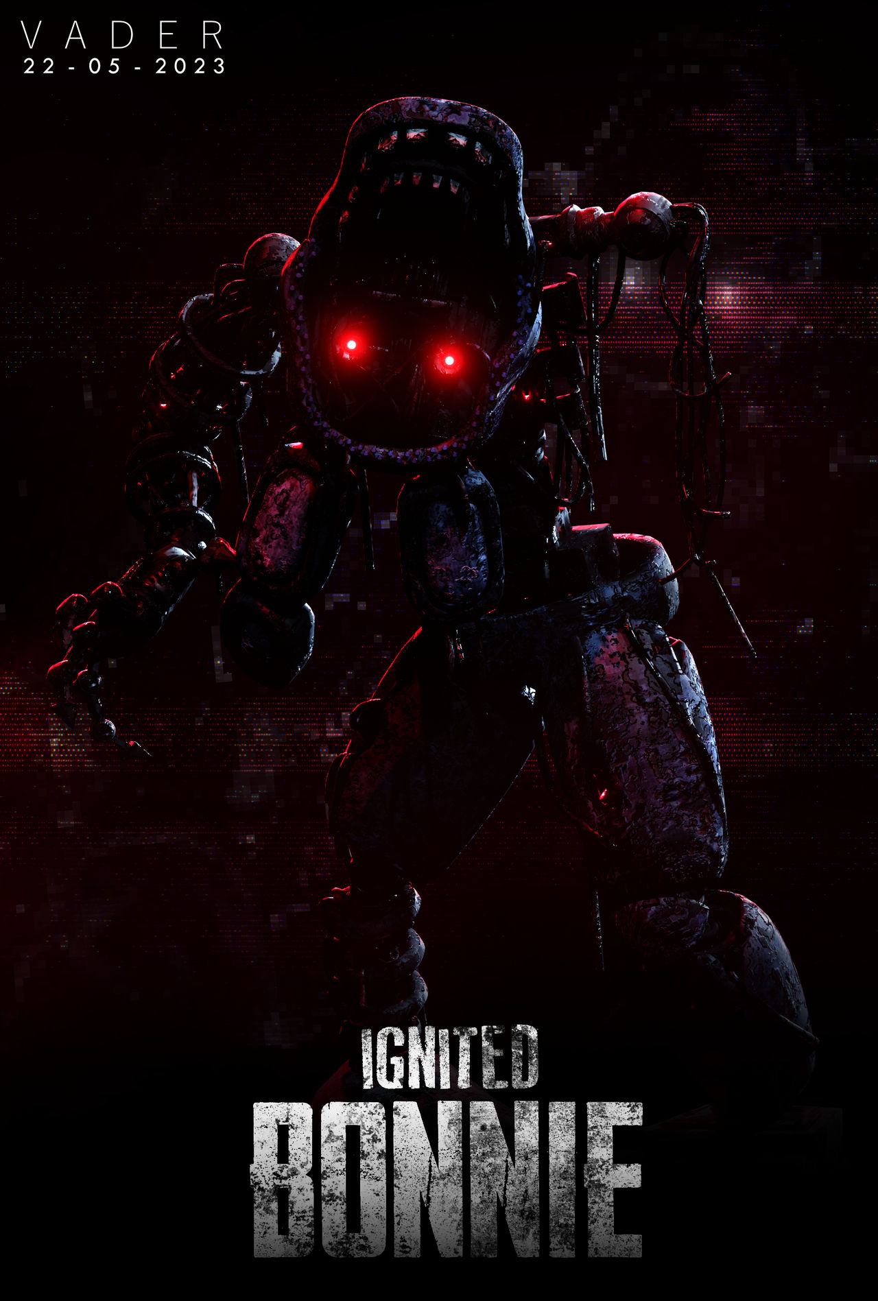 POSTER - Ignited Bonnie by VaderFS on DeviantArt