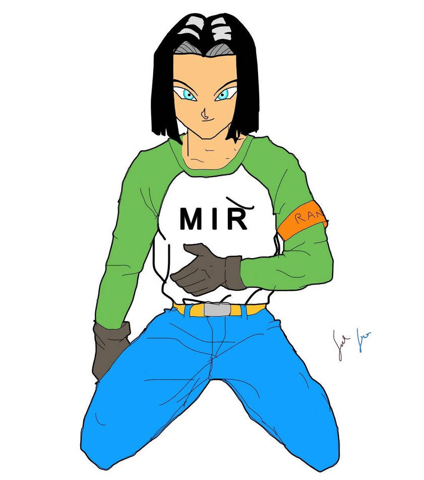Android 17 by GiuliaGenco on DeviantArt