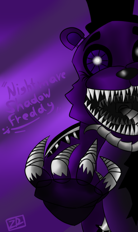 Nightmare Shadow Freddy and Nightmare RXQ by sebby07 on DeviantArt