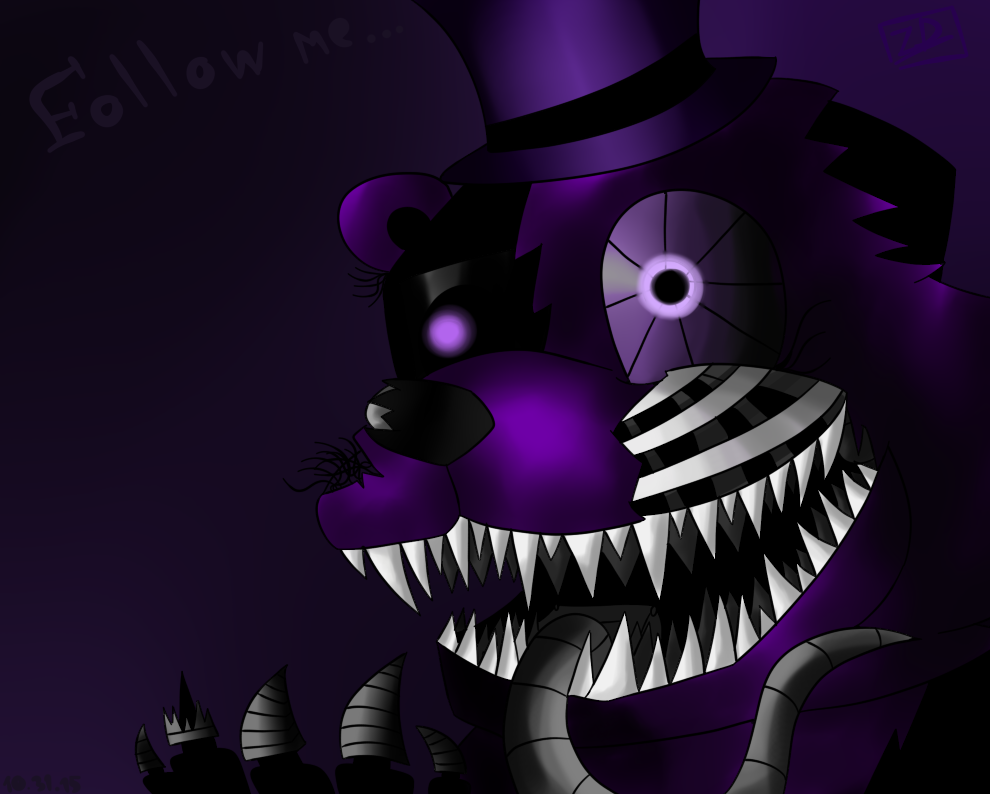 Five Nights At Freddy's - Nightmare Shadow Freddy by ZoDiacFNAF on  DeviantArt