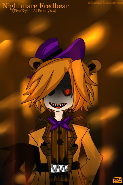 🎄Ford-Man CJ 🎄 on X: Finished headshot of Nightmare Fredbear #FNAF  #fnaffanart #fanart #fredbear #nightmarefredbear #fnaf4   / X