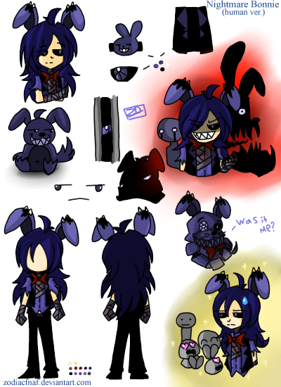 FNaF 4 Nightmare x Nightmare Shadow Bonnie by StellaEX on DeviantArt