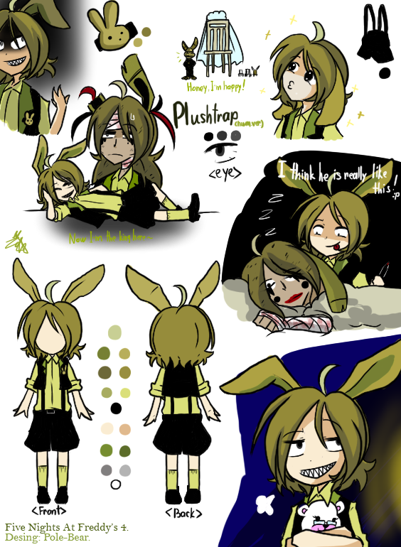 FNAF 4) Plushtrap~ by KarmaRoyal on DeviantArt