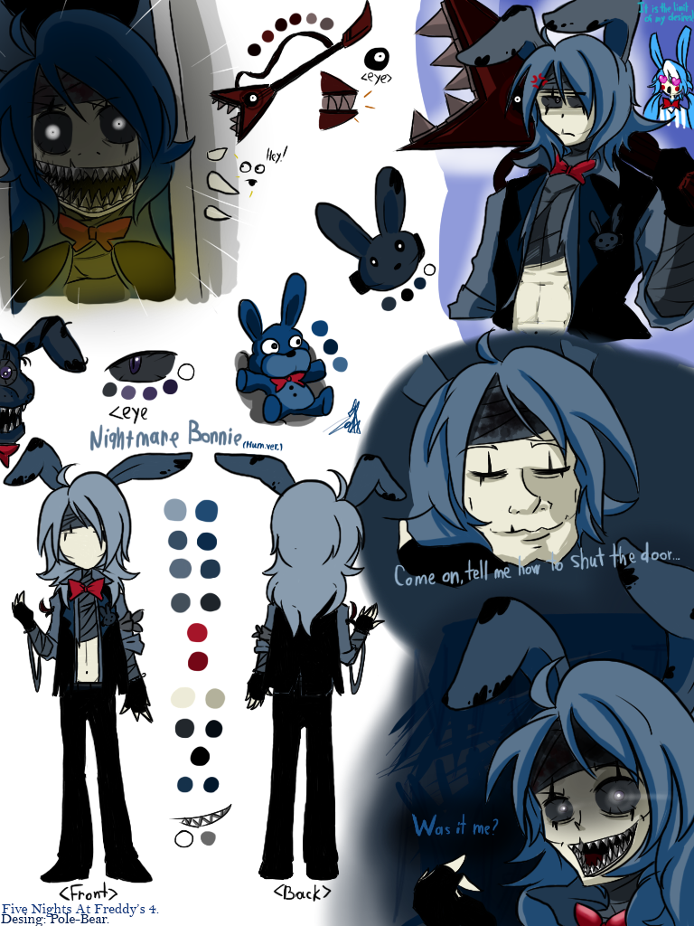 FNaF 4 Nightmare x Nightmare Shadow Bonnie by StellaEX on DeviantArt