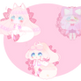 Pink Chibi Sketch Batch