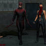 Daredevil and Elektra