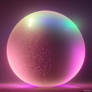 Reflective rainbow bubble