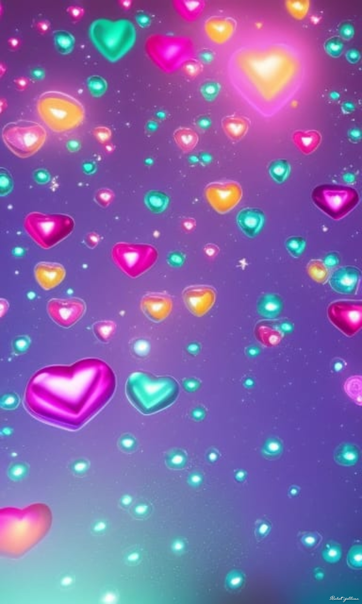 rainbow galaxy bubbles wallpaper by xRebelYellx on DeviantArt