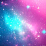 galaxy sparkle wallpaper pink neon blue