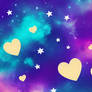 cute hearts wallpaper galaxy