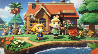 Animal Crossing HD wallpaper