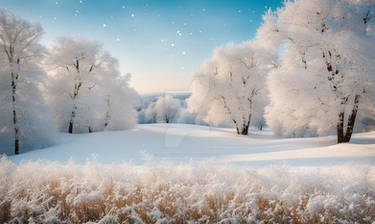 Winter wonderland nature wallpaper snow frost