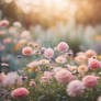 Sweet flowers in the morning nature wallpaper