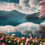 lake nature wallpaper cute