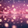 Bokeh starry night wallpaper pink