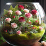 mini terrarium inside a bowl digital art nature