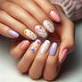 gorgeous spring manicure nails soft pastels