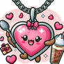 chibiifed sweet heart locket cartoon