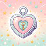 heart locket cute pastel sweet