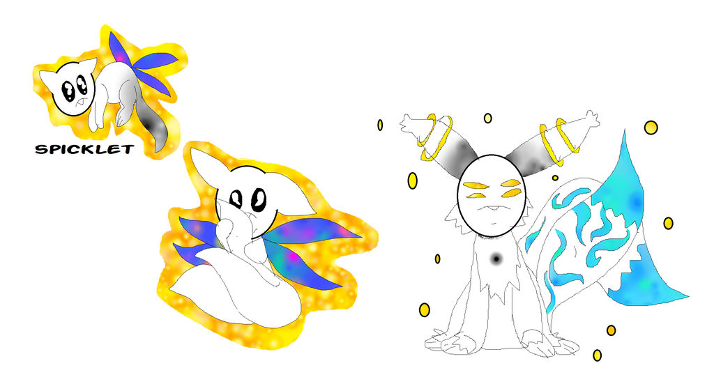 Neon Based Fakemon New Fakemon By Kitsuneray-d7hg2uo by kitsuneray on DeviantArt