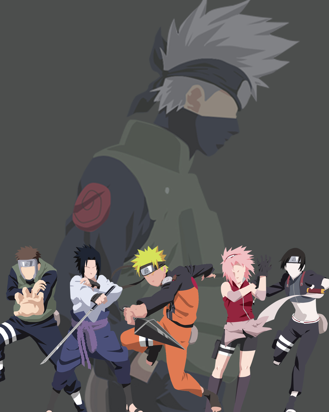 Naruto - Kakashi and Obito Wallpaper by Knotshoxtm on DeviantArt