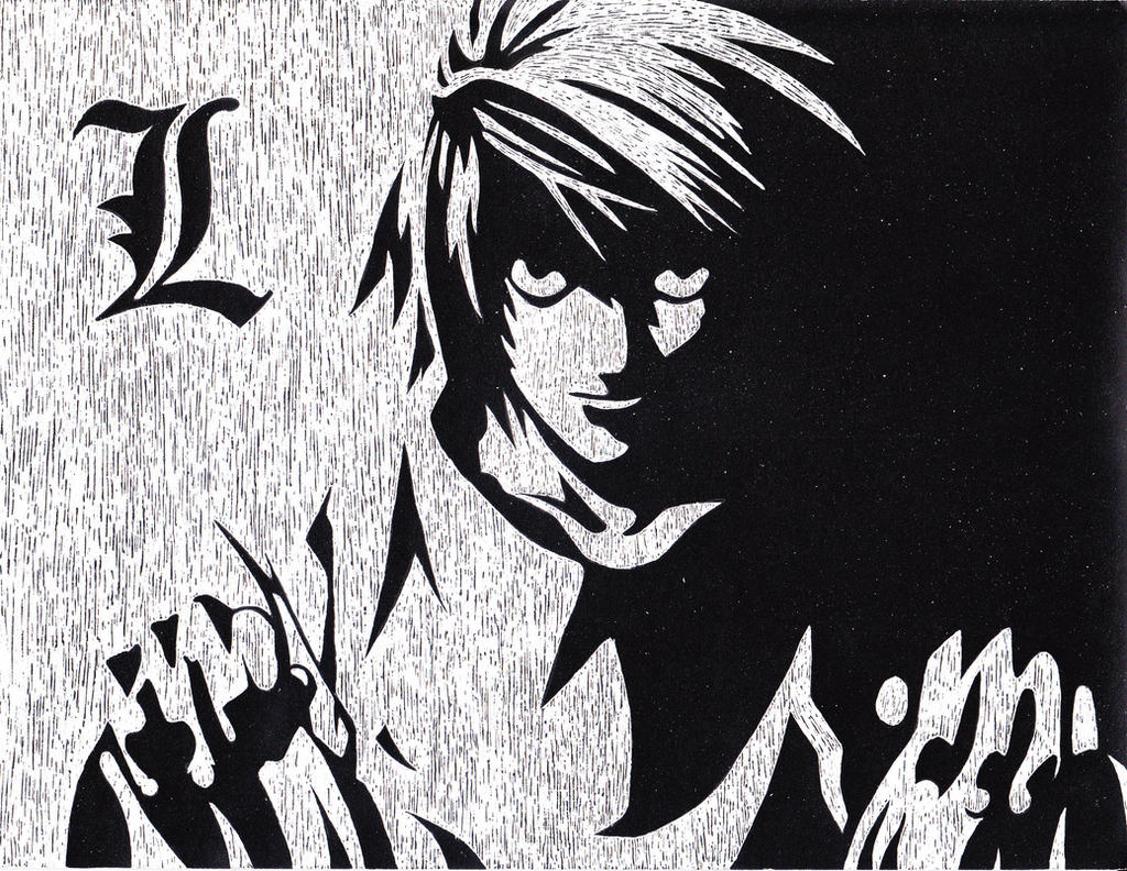 L Death Note By Prussia Awsome On Deviantart