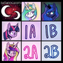 COMPLETED / Custom Adopt Grid // Princesses