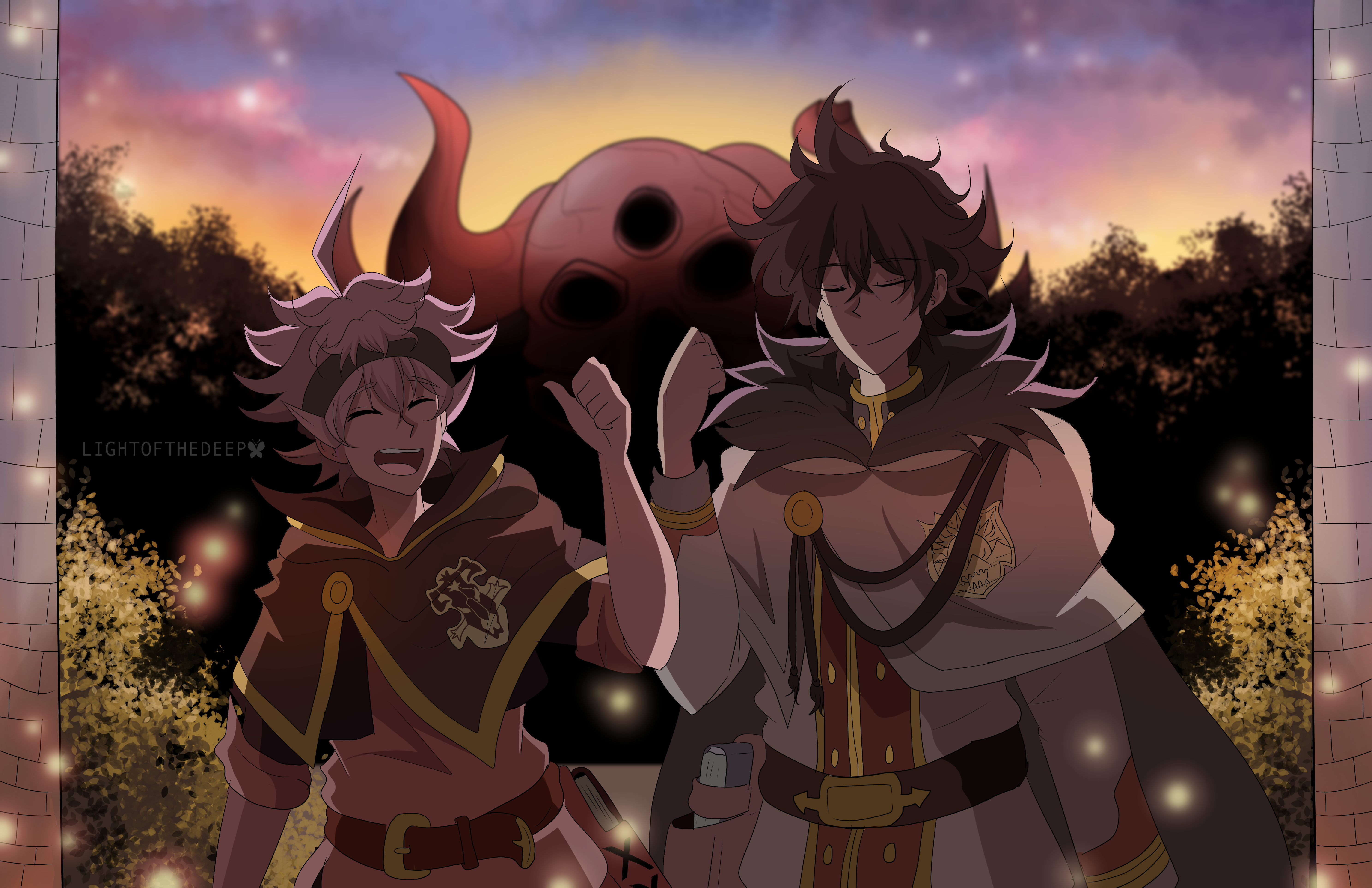 Black Clover - Asta and Yuno