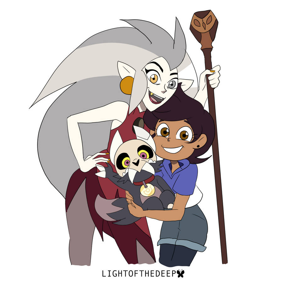 The Owl House Luz Eda And King By Lightofthedeep On DeviantArt the-owl-house-luz-eda-and-king-by-lightofthedeep-on-deviantart