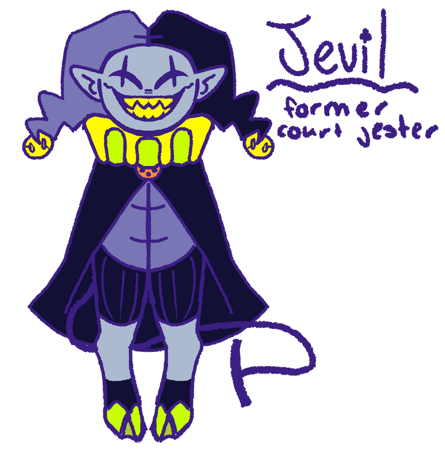 Personal jevil ref by MoxyTheFirst on DeviantArt