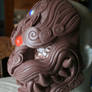 Lion of the Wind mask in progress...