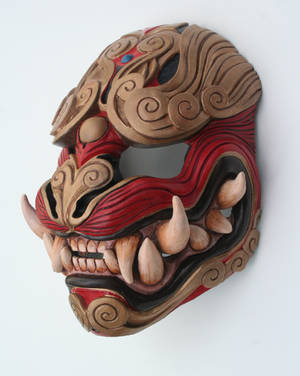 Lion of the Wind mask by mostlymade Lion of the Wind mask by mostlymade
