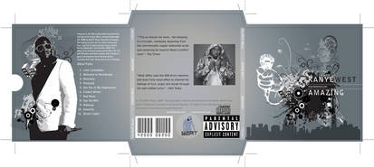 Kanye West CD Cover Sleeve