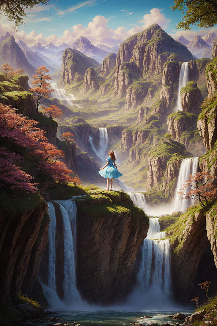 Waterfalls by D-Witt on DeviantArt