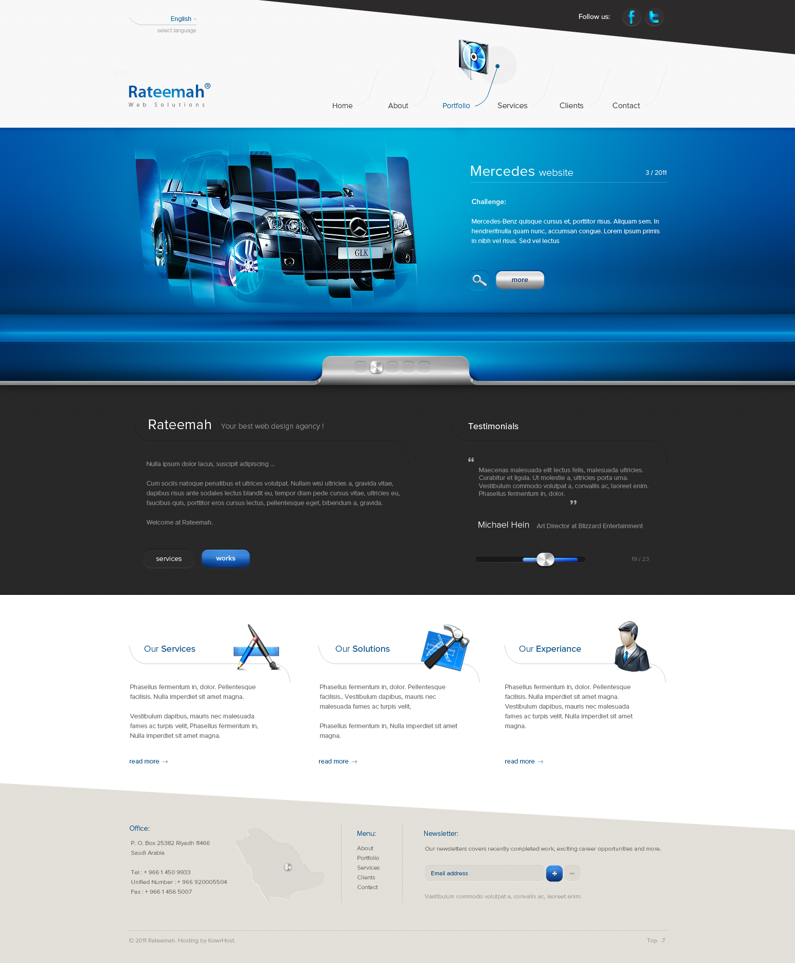 Some site for some web agency