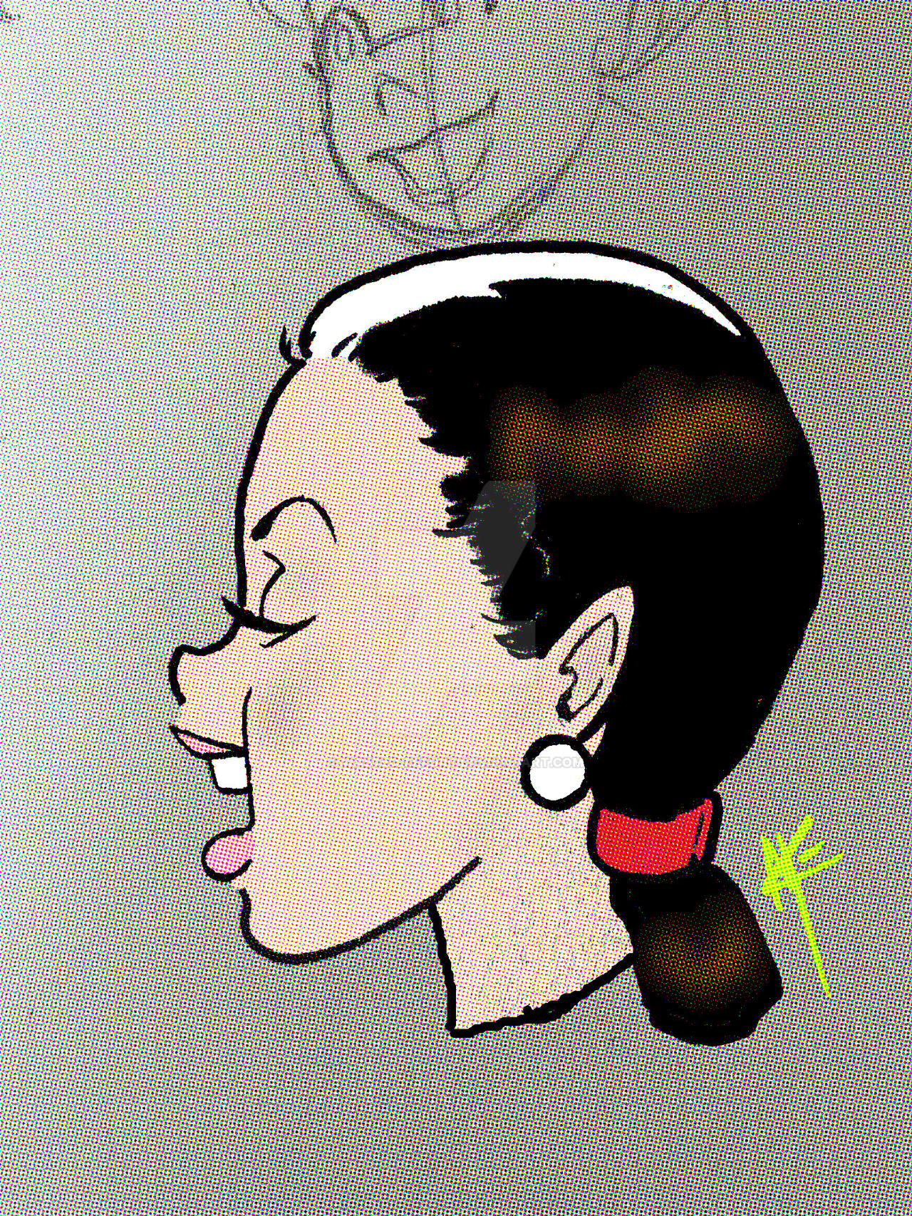 Alexandra Biting Comment