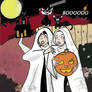 reluctant witches Alexandra and Sabrina