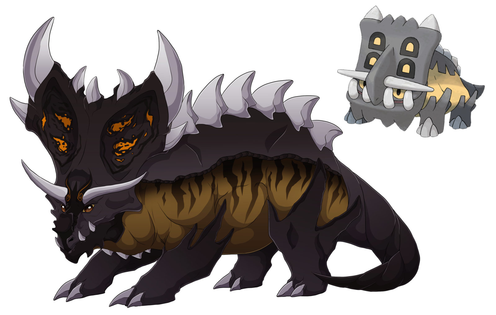 Bastideon Bastiodon- The living wall by blueharuka on DeviantArt