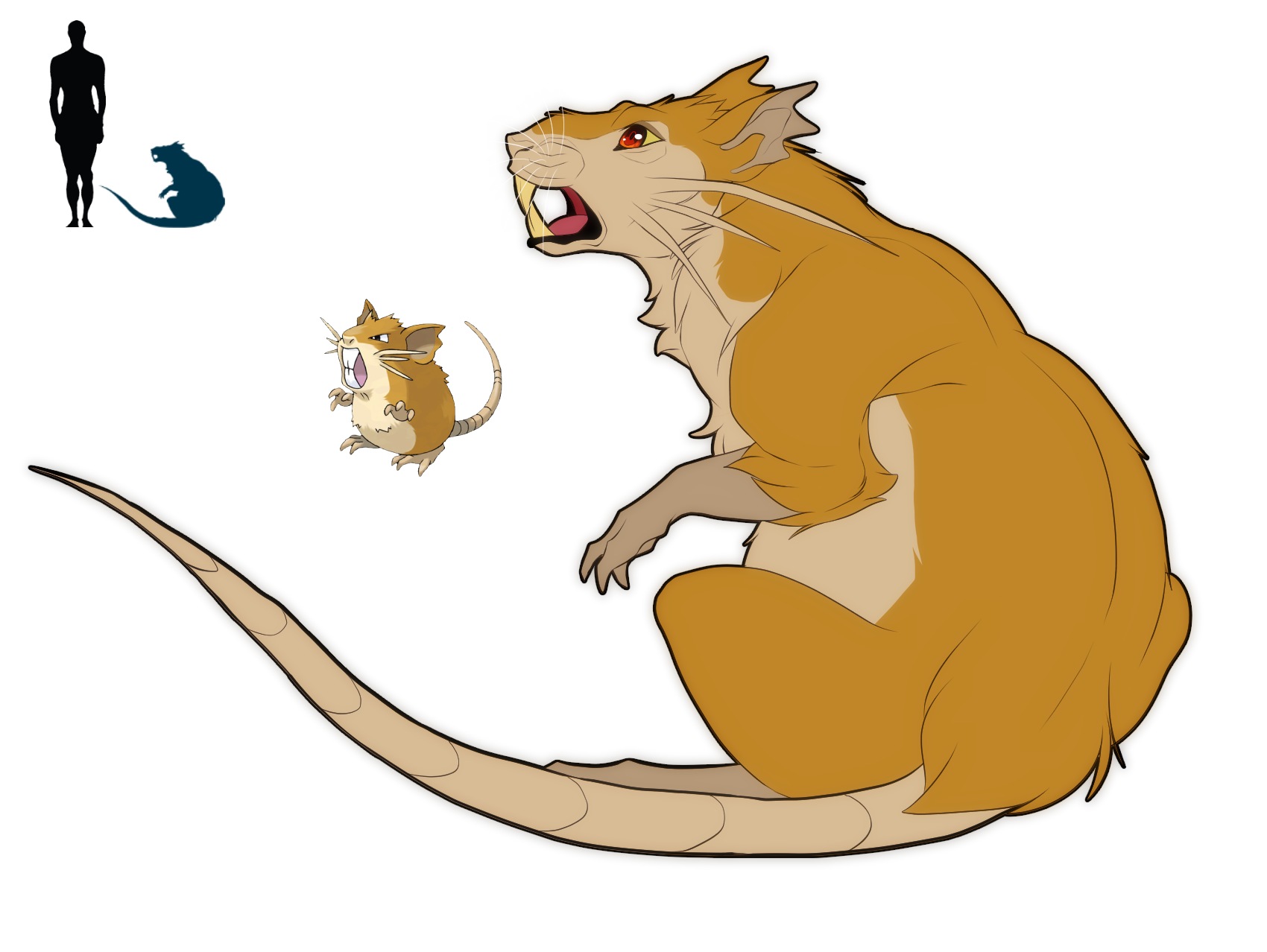 Raticate by blueharuka on DeviantArt