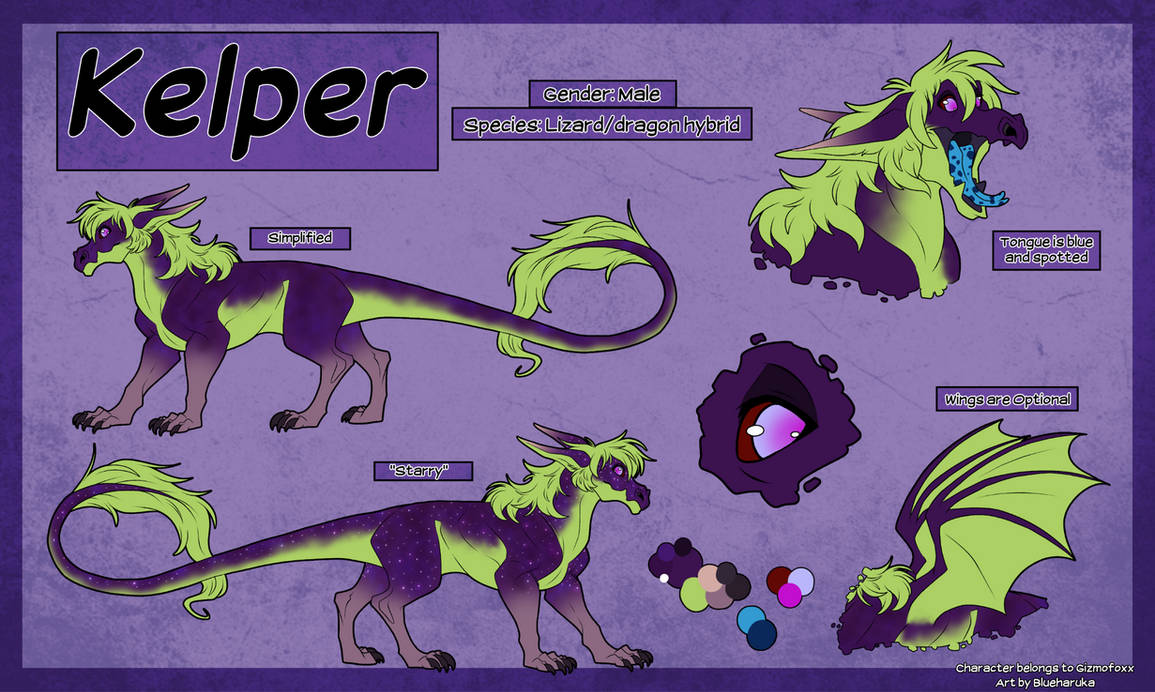 Kelper Ref- Commission by blueharuka on DeviantArt