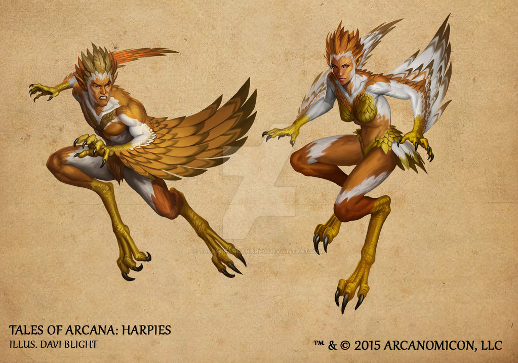 Tales of Arcana 1st Set - Harpies